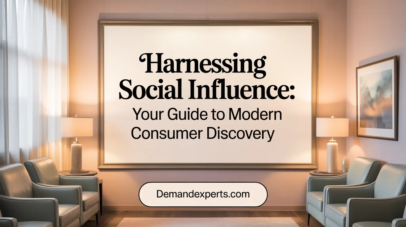 Harnessing Social Influence: Your Guide to Modern Consumer Discovery