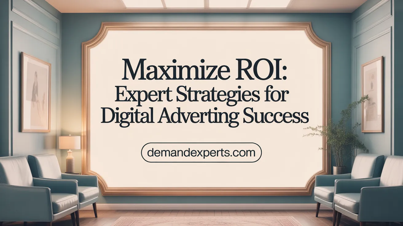 Maximize ROI: Expert Strategies for Digital Advertising Success