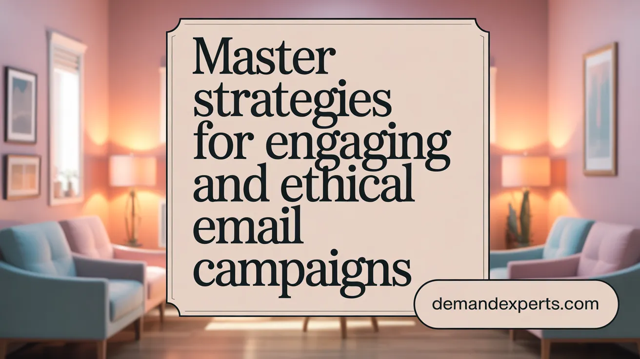 Master Strategies for Engaging and Compliant Email Campaigns