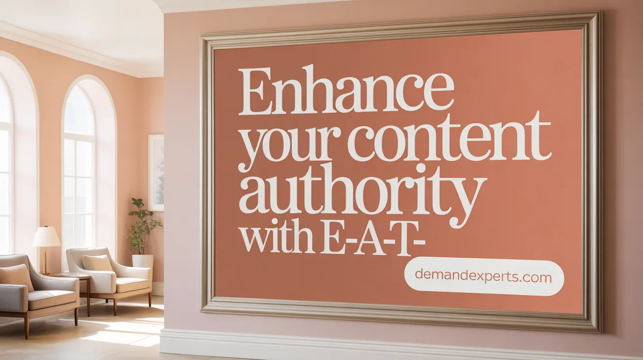 Strengthen Content Authority with E-A-T
