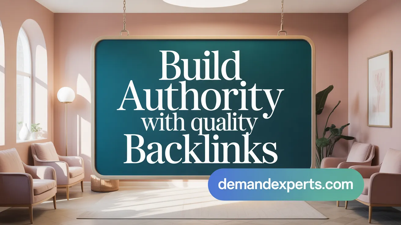 Build Authority with Quality Backlinks