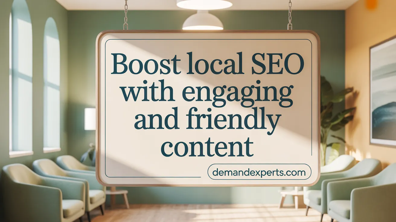 Boost Local SEO with Strategic Content