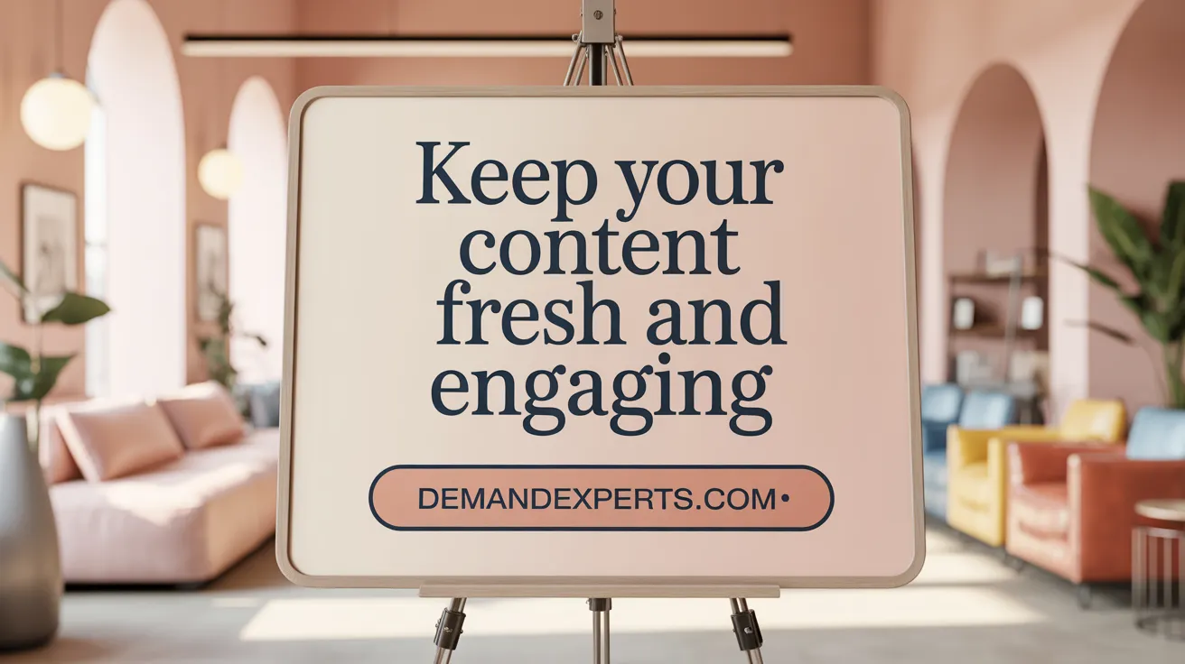 Keep Your Content Fresh and Relevant