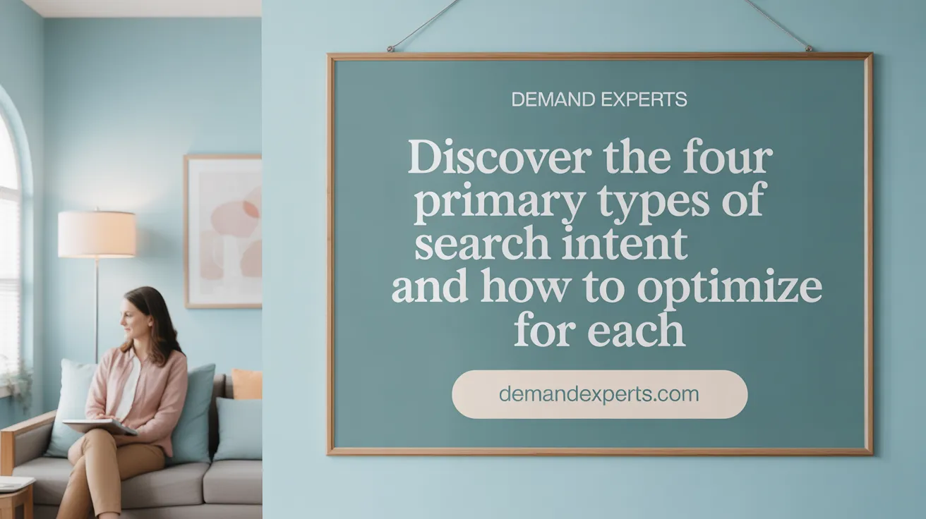 Discover the Four Primary Types of Search Intent and How to Optimize for Each