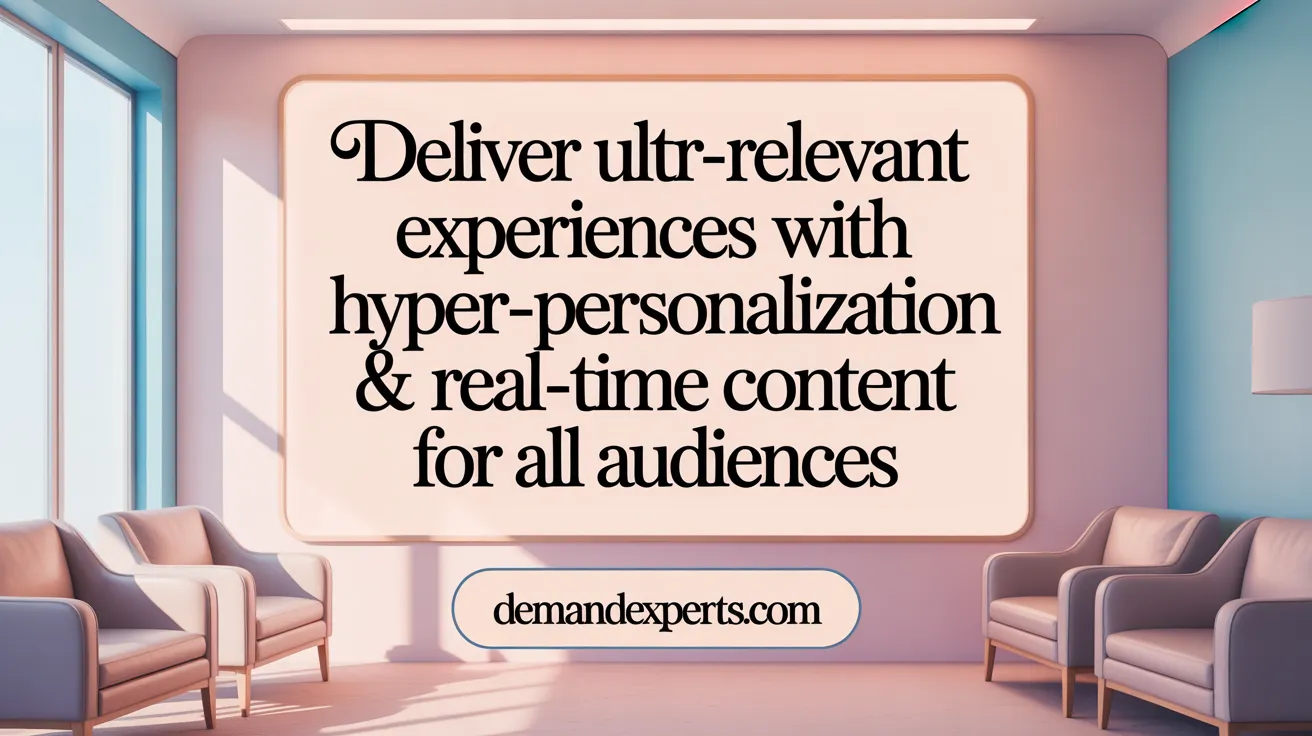 Deliver Ultra-Relevant Experiences with Hyper-Personalization &amp; Real-Time Content