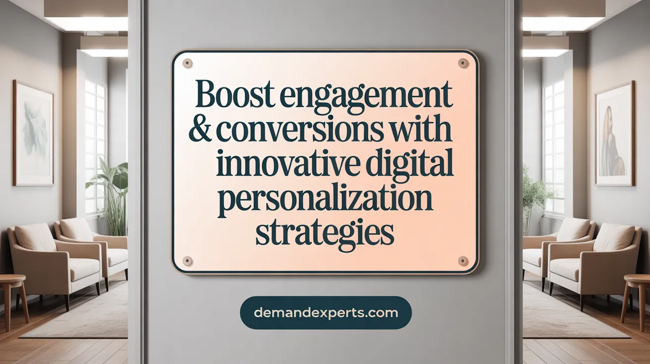 Boost Engagement &amp; Conversions with Smart Digital Personalization Strategies