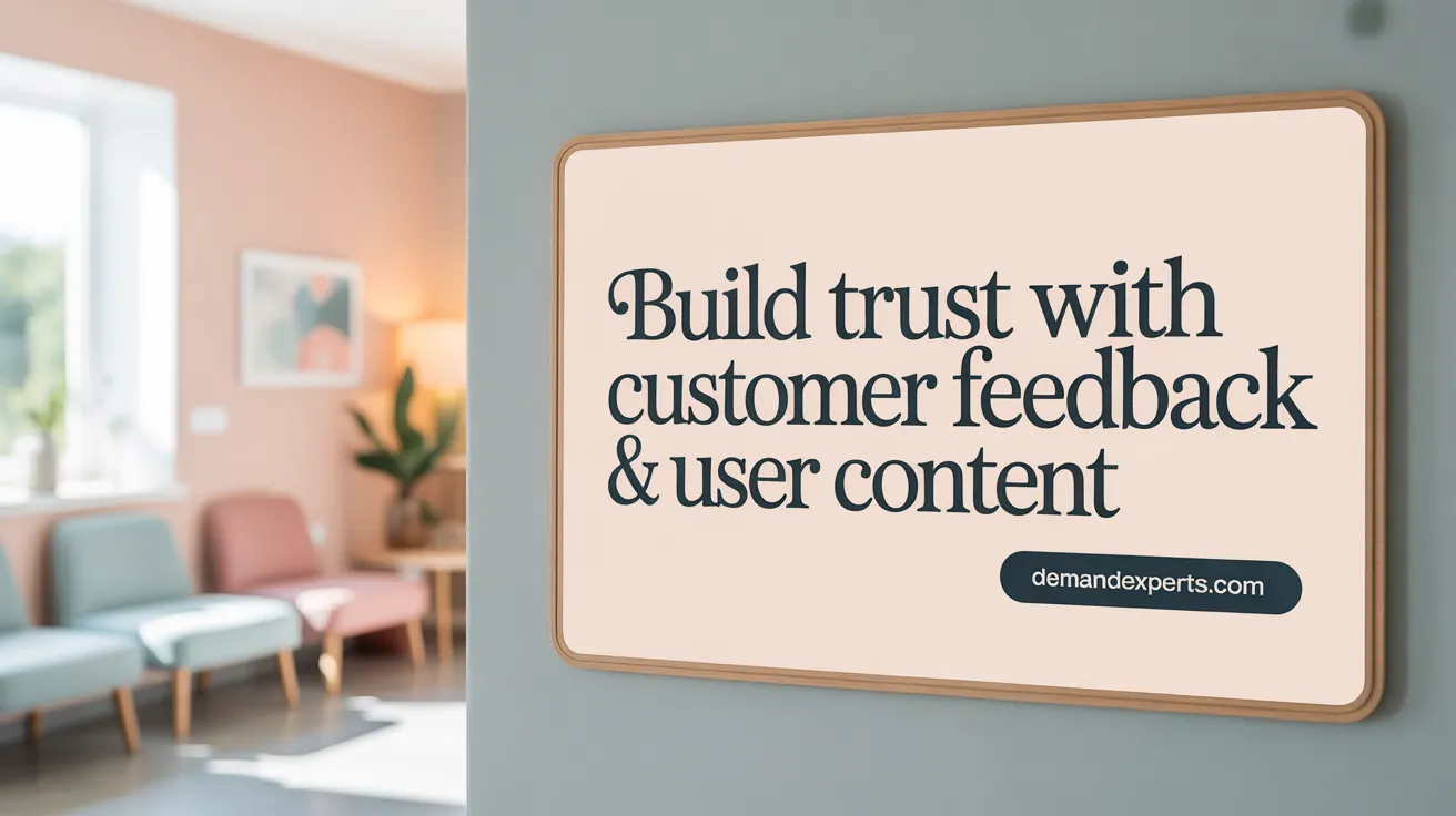 Build Trust with Customer Reviews &amp; User Content