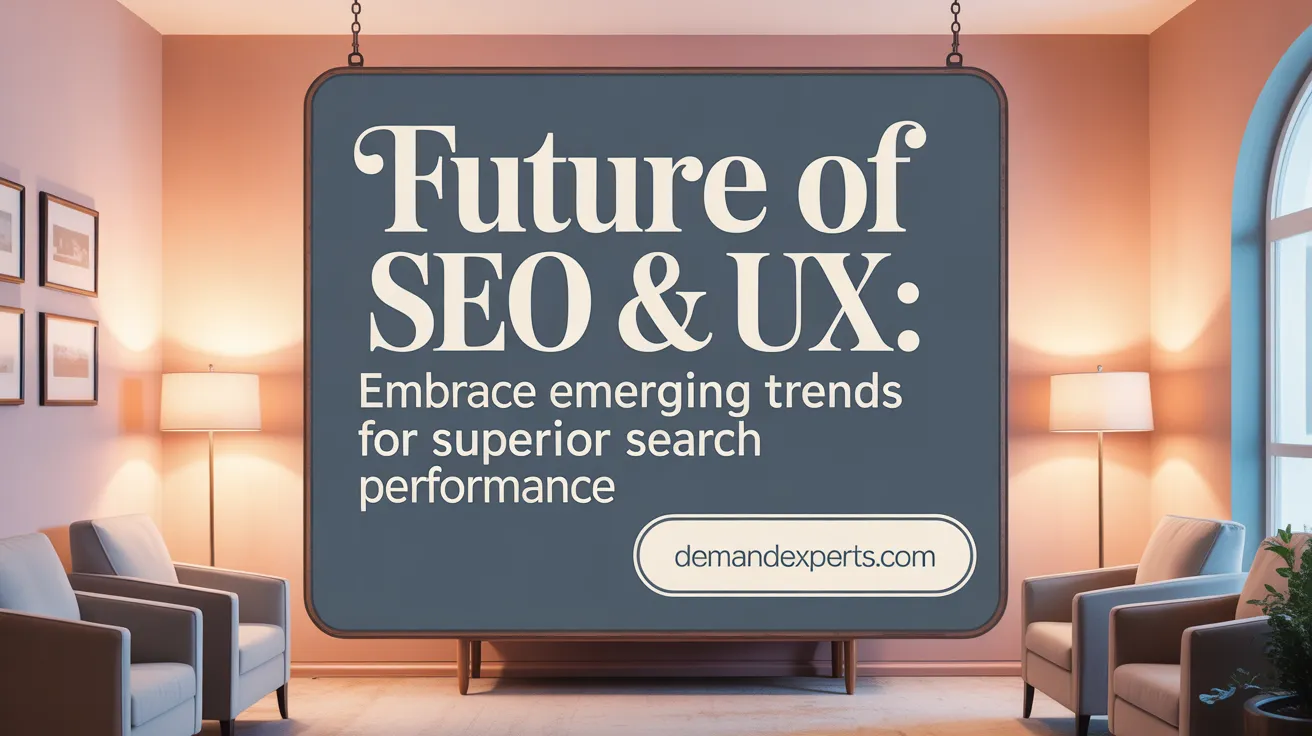 Future of SEO &amp; UX: Embrace Emerging Trends for Superior Search Performance