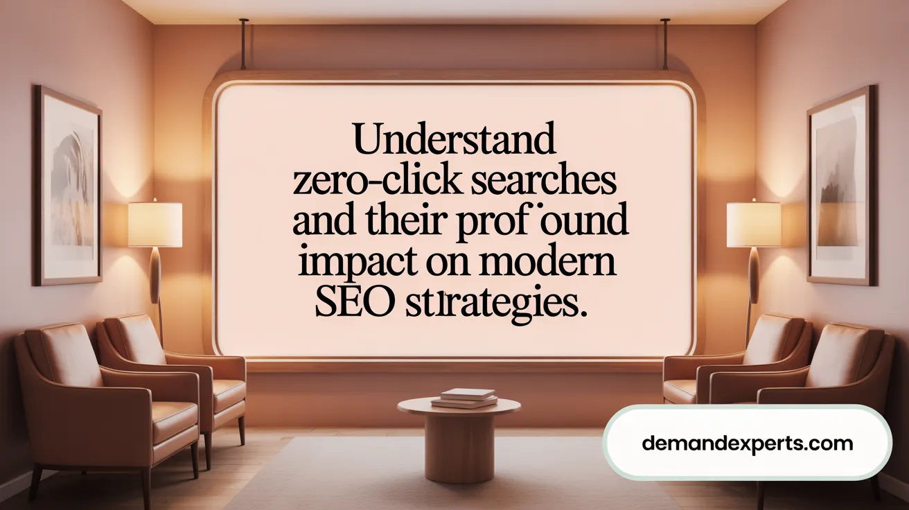 Understand zero-click searches and their profound impact on modern SEO strategies.
