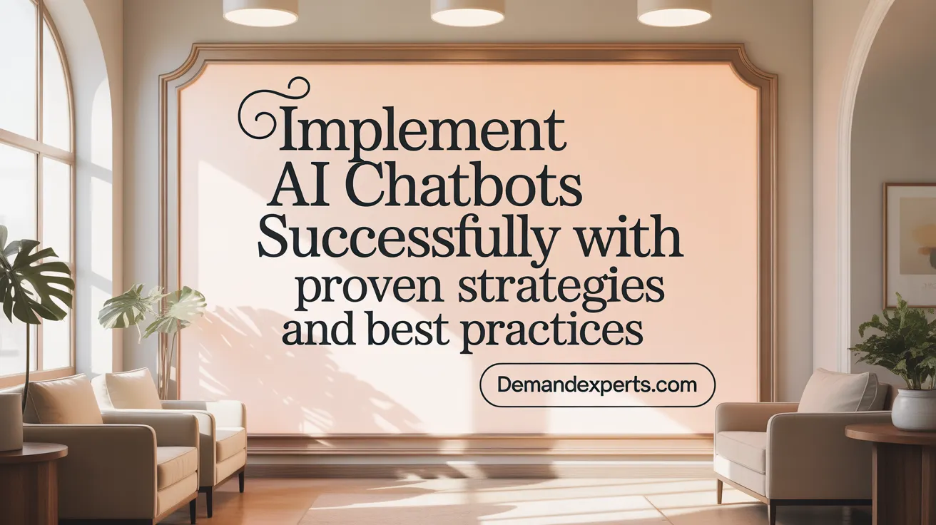 Implement AI Chatbots Successfully with Proven Strategies and Best Practices