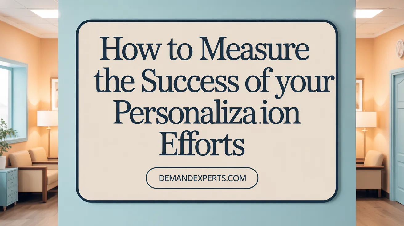 How to Measure the Success of Your Personalization Efforts
