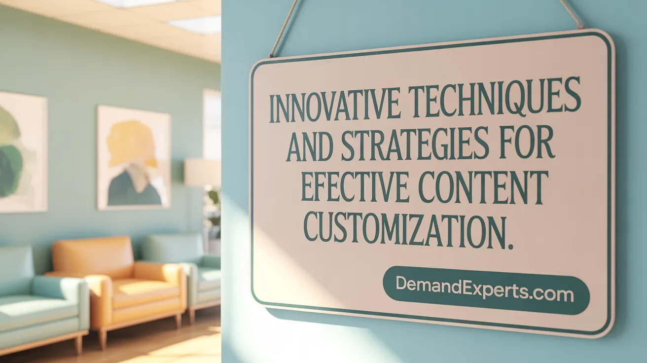 Innovative Techniques and Strategies for Effective Content Personalization