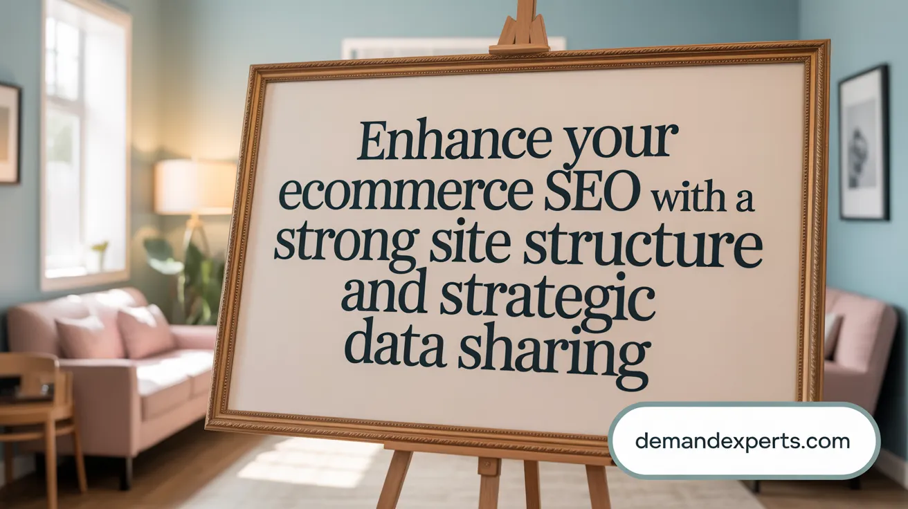 Enhance your ecommerce SEO with a strong site structure and strategic data sharing
