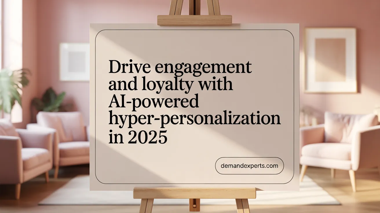 Drive Engagement and Loyalty with AI-Powered Hyper-Personalization in 2025