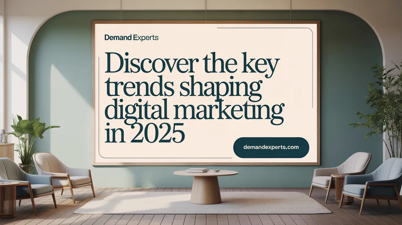 Discover the Key Trends Shaping Digital Marketing in 2025