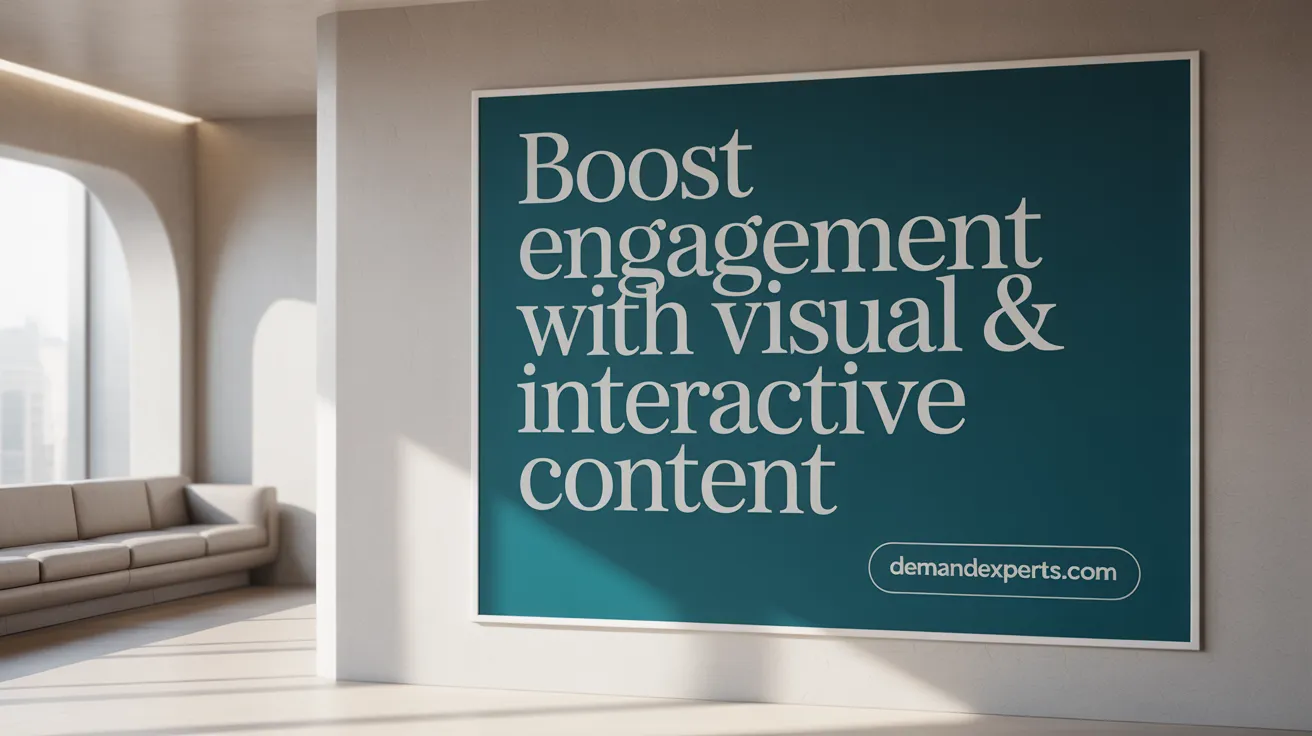Boost Engagement with Visual & Interactive Content