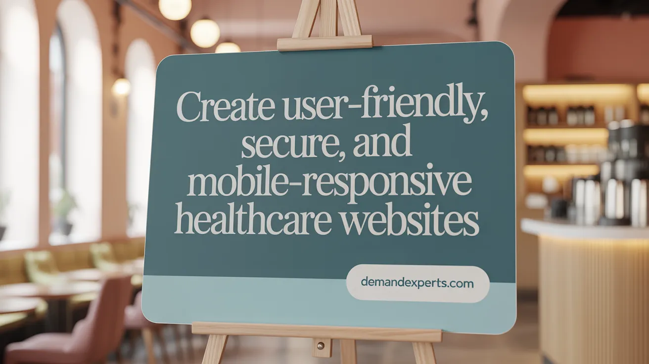 Create User-Friendly, Secure, and Mobile-Responsive Healthcare Websites