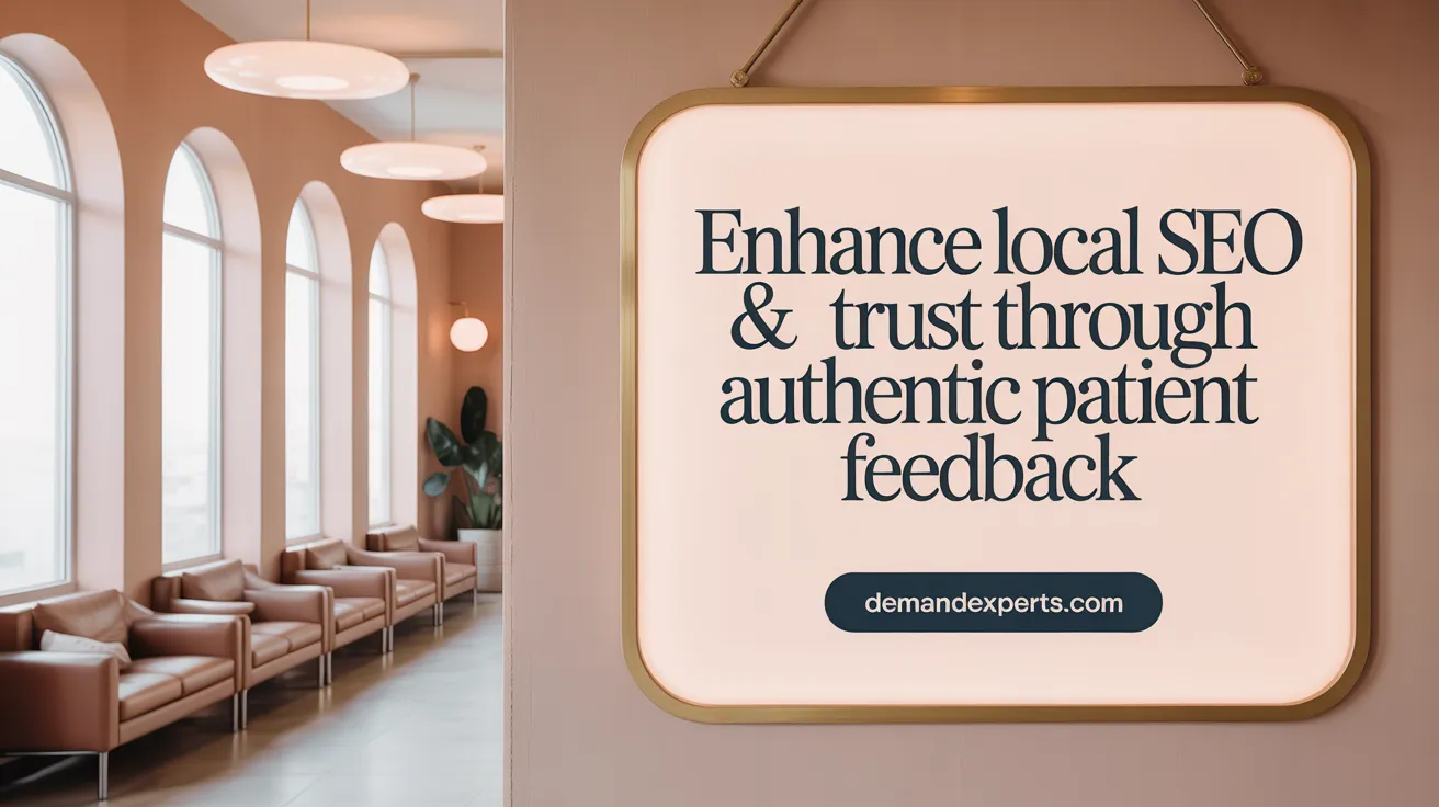 Enhance Local SEO & Trust Through Authentic Patient Feedback