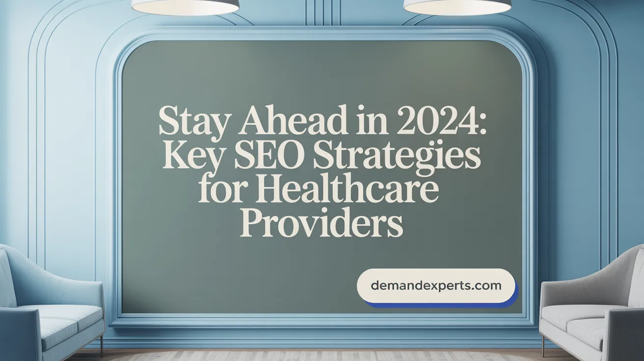 Stay Ahead in 2024: Key SEO Strategies for Healthcare Providers