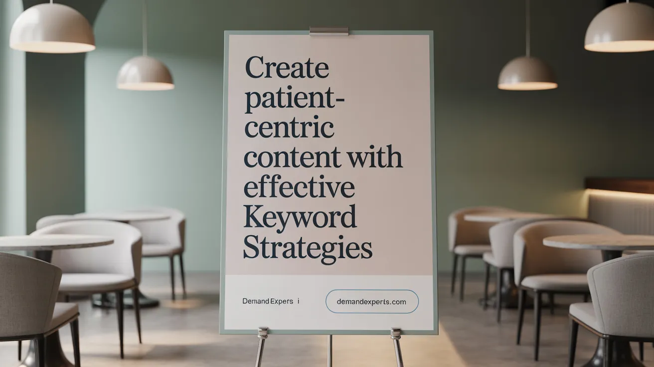 Create Patient-Centric Content with Effective Keyword Strategies