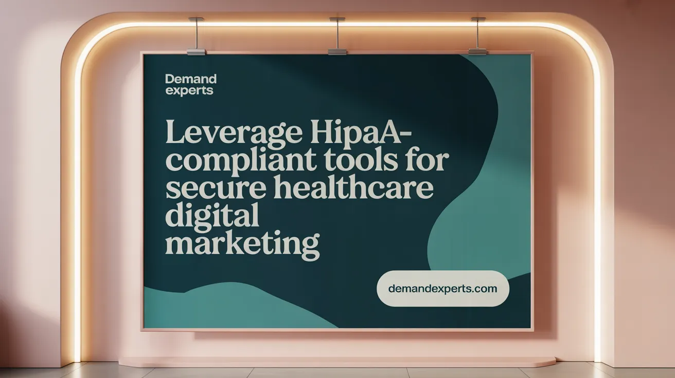 Leverage HIPAA-Compliant Tools for Secure Healthcare Digital Marketing