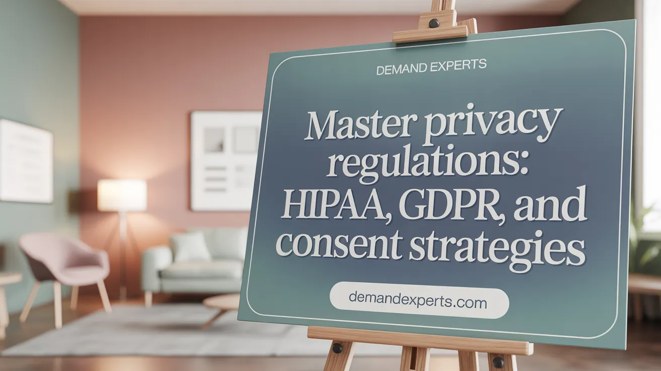 Master Privacy Regulations: HIPAA, GDPR, and Consent Strategies