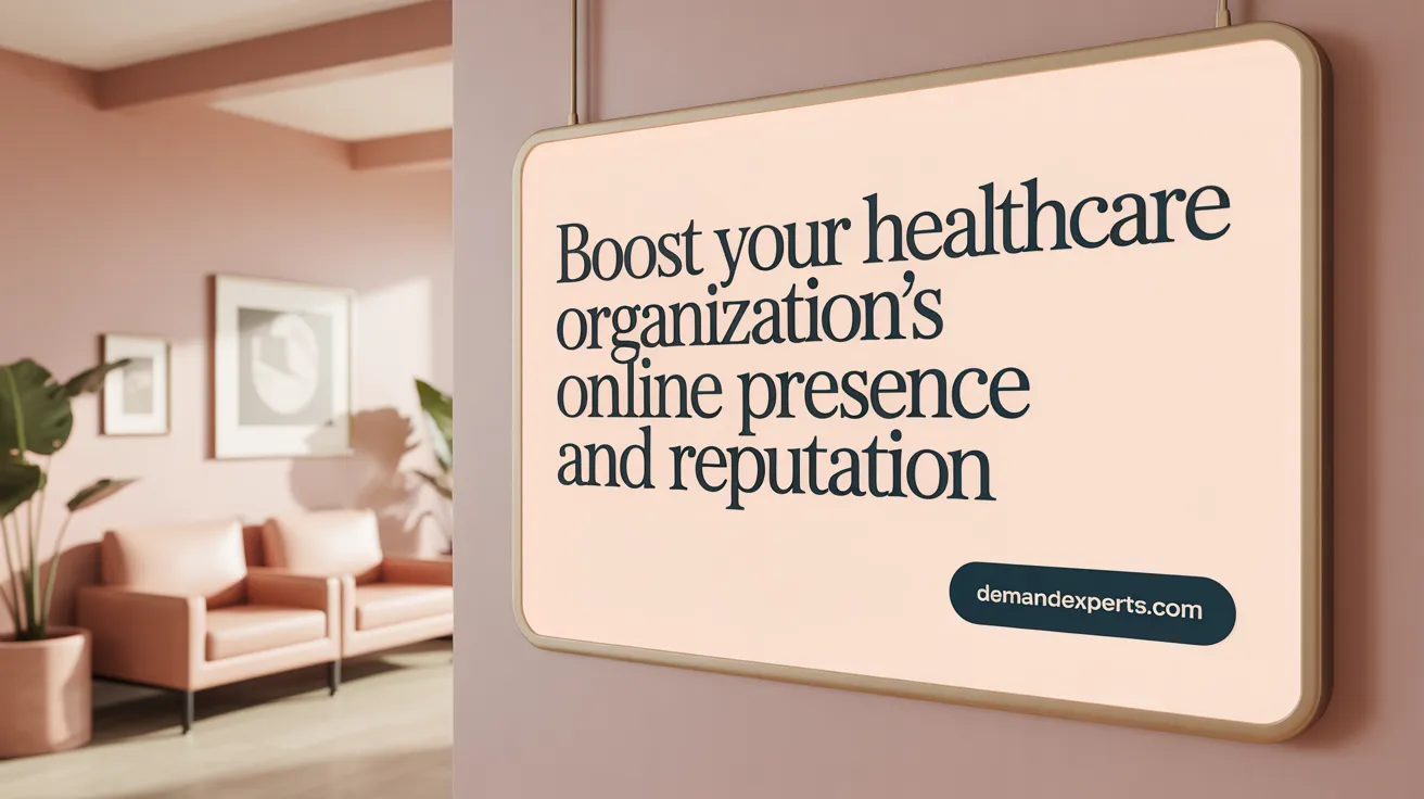 Boost Your Healthcare Organization's Online Presence and Reputation