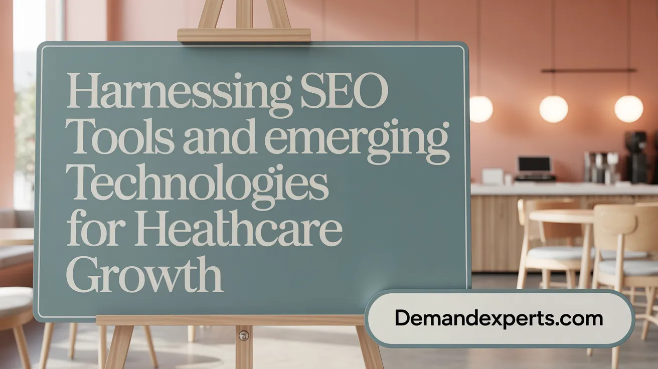 Harnessing SEO Tools and Emerging Technologies for Healthcare Growth