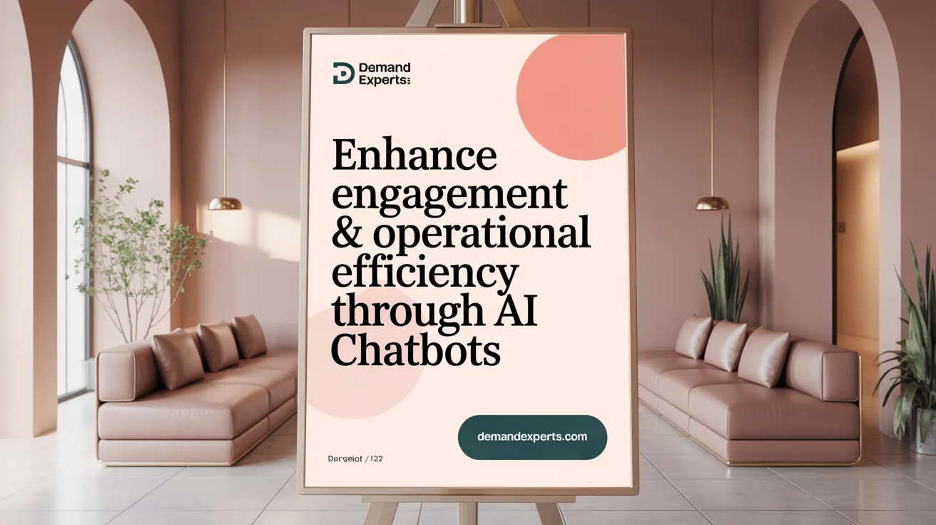 Enhance Engagement &amp; Operational Efficiency through AI Chatbots