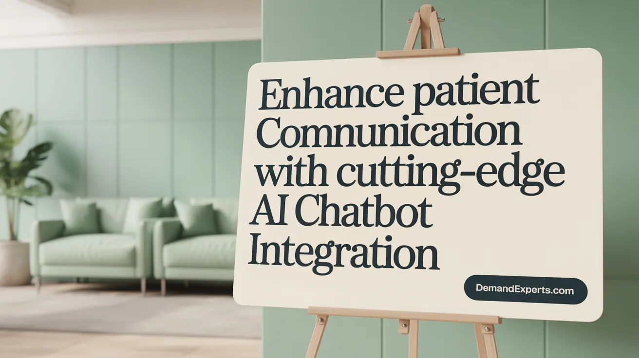Enhance Patient Communication with Cutting-Edge AI Chatbot Integration