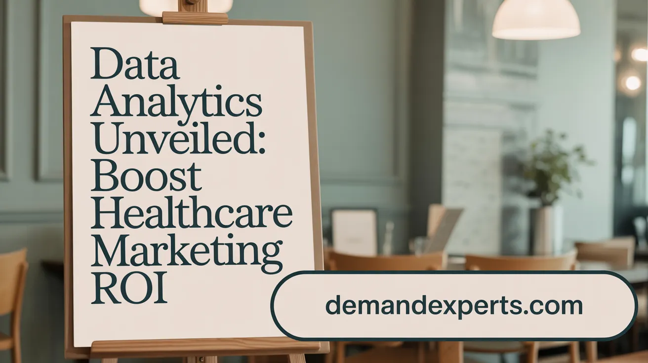 Data Analytics Unveiled: Boost Healthcare Marketing ROI