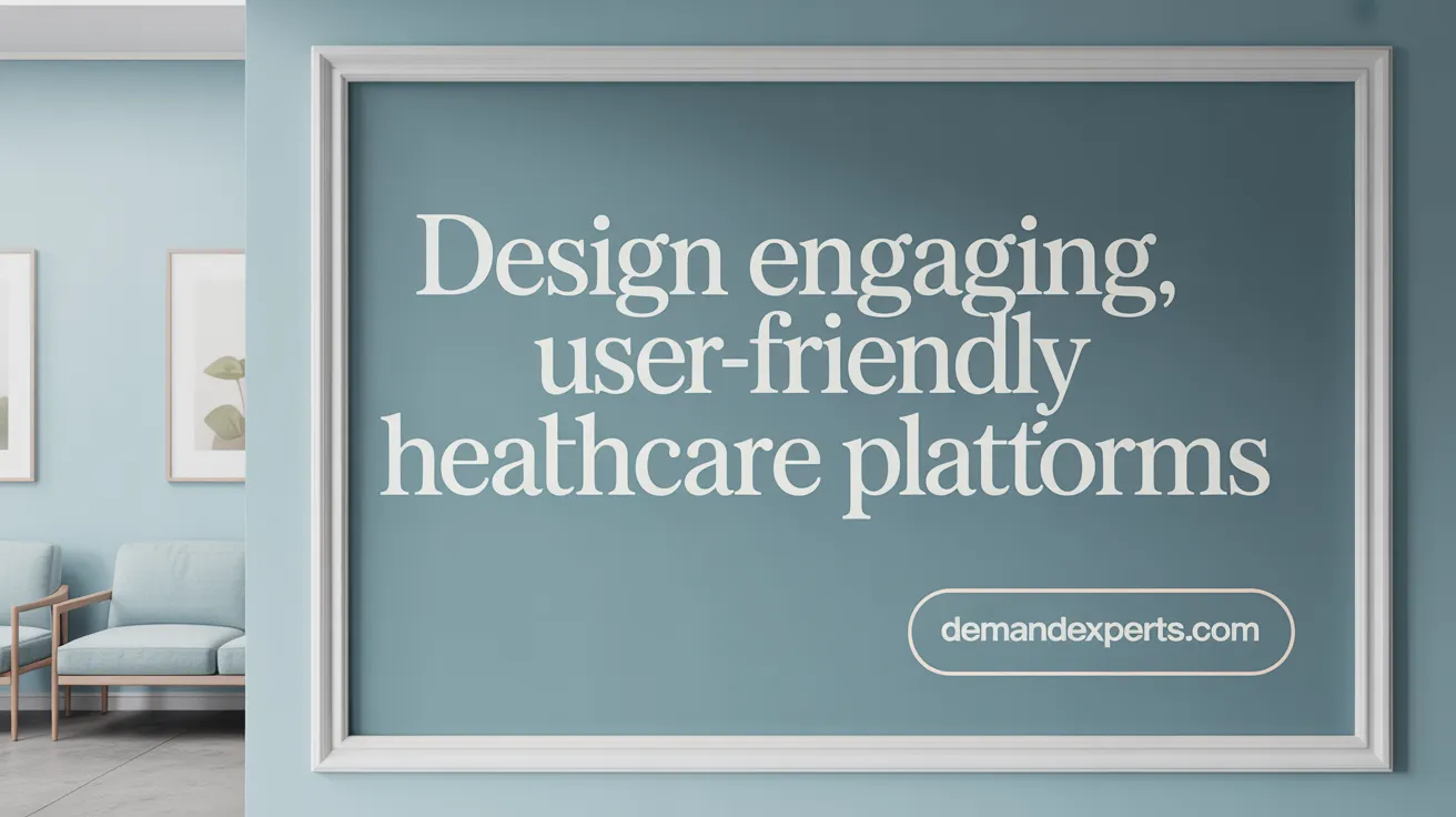Design Engaging, User-Friendly Healthcare Platforms
