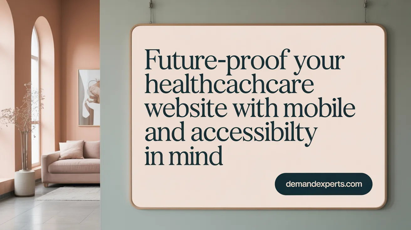 Future-Proof Your Healthcare Website with Mobile and Accessibility in Mind