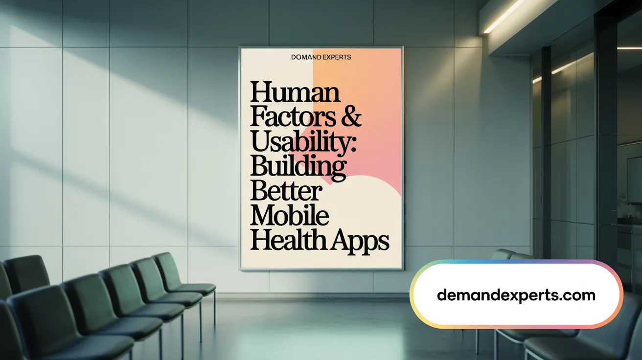 Human Factors &amp; Usability: Building Better Mobile Health Apps