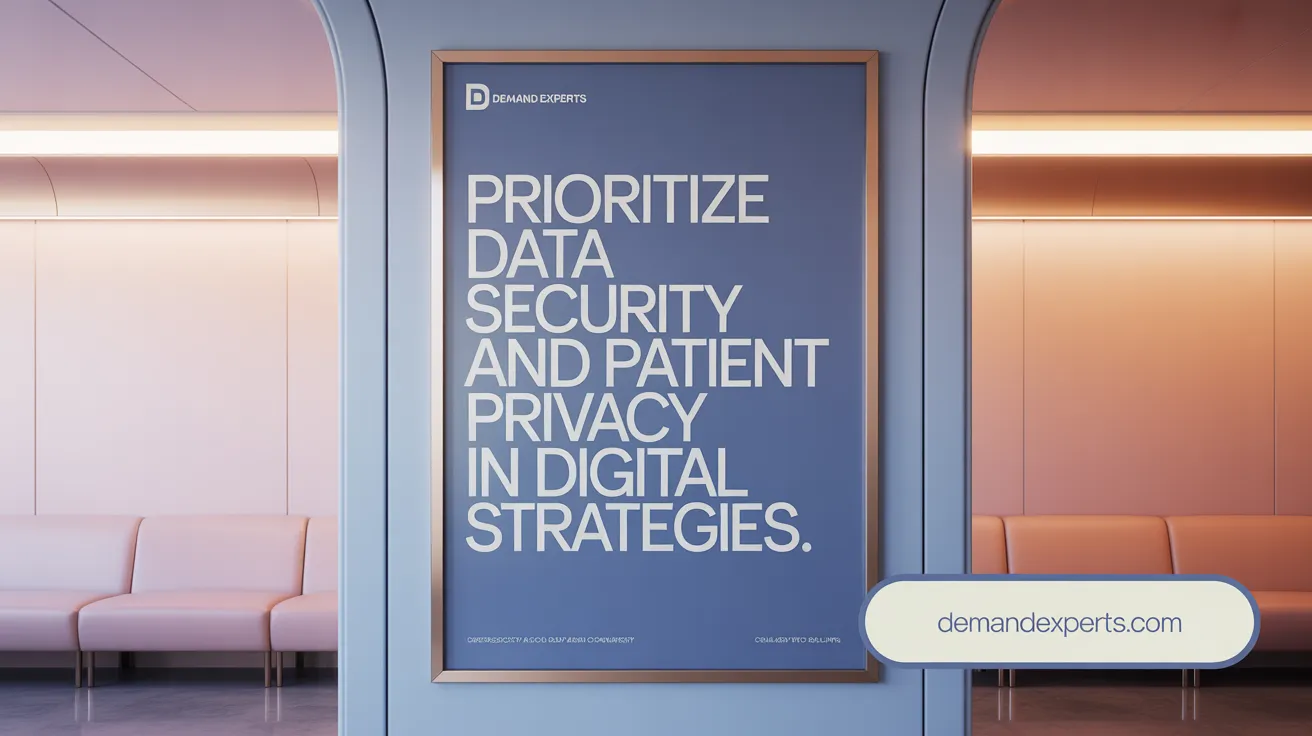 Prioritize Data Security and Patient Privacy in Digital Strategies