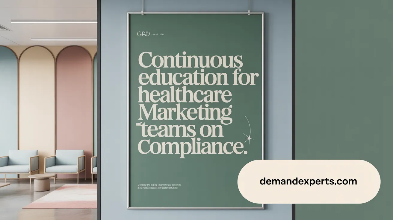 Continuous Education for Healthcare Marketing Teams on Compliance