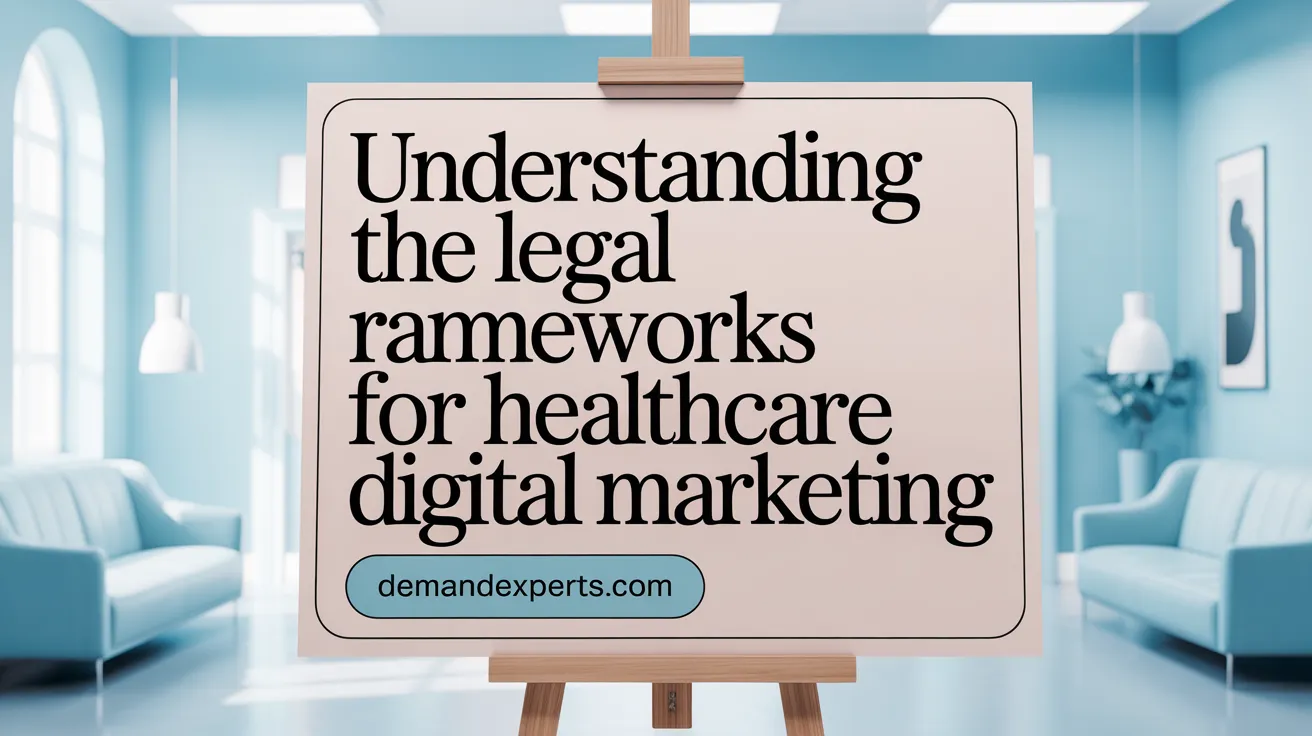 Understanding the Legal Frameworks for Healthcare Digital Marketing