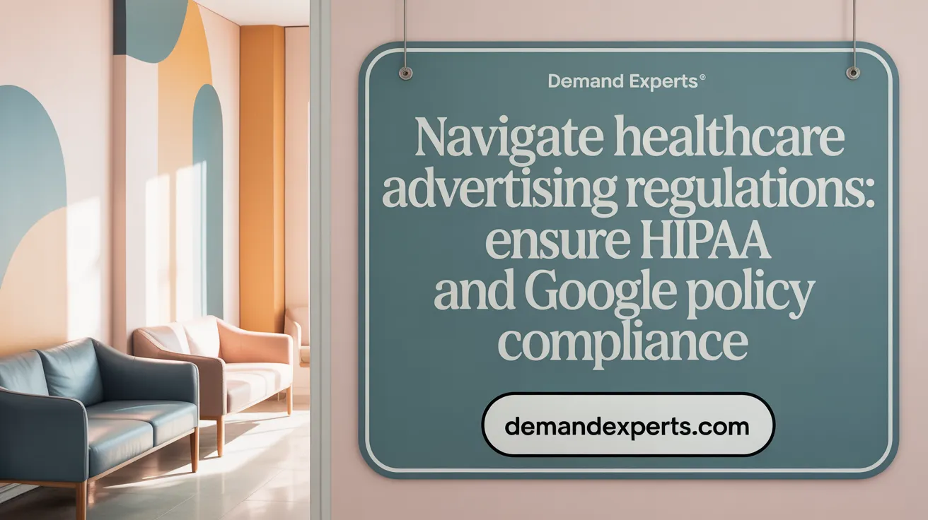 Navigate Healthcare Advertising Regulations: Ensure HIPAA and Google Policy Compliance