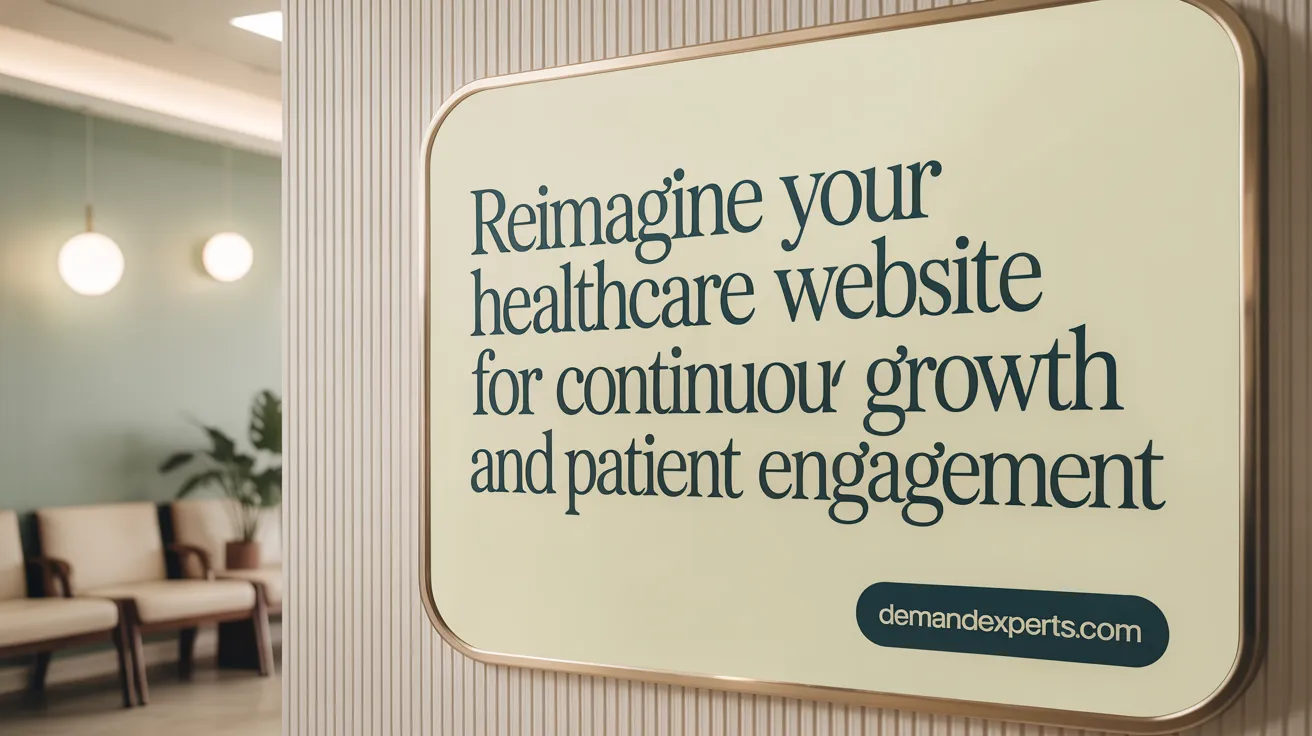 Reimagine Your Healthcare Website for Continuous Growth and Patient Engagement