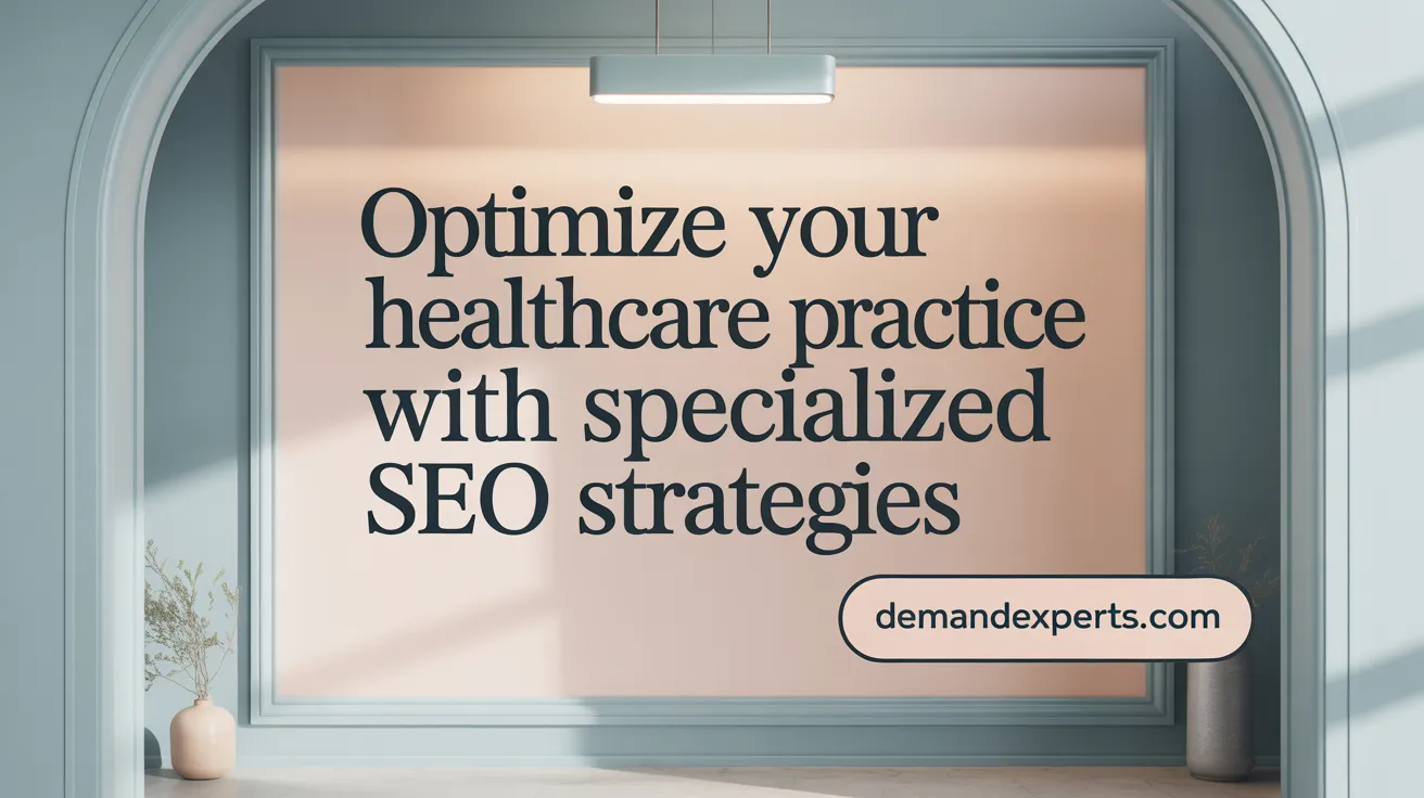 Optimize Your Healthcare Practice with Specialized SEO Strategies