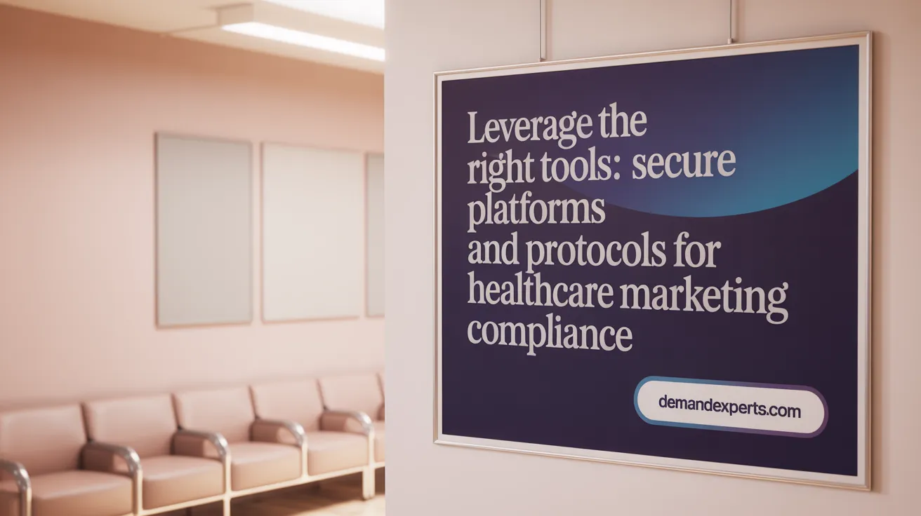 Leverage the Right Tools: Secure Platforms and Protocols for Healthcare Marketing Compliance