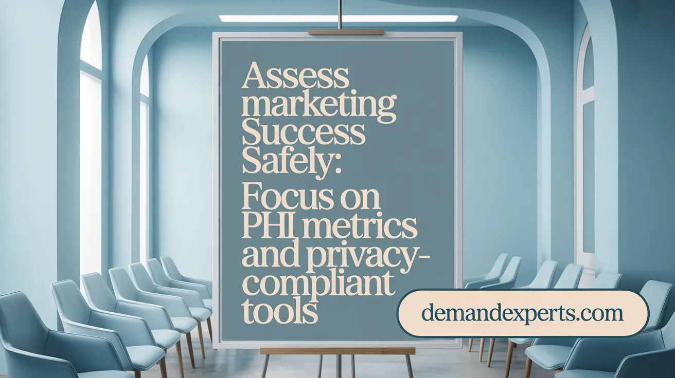 Assess Marketing Success Safely: Focus on Non-PHI Metrics and Privacy-Compliant Tools