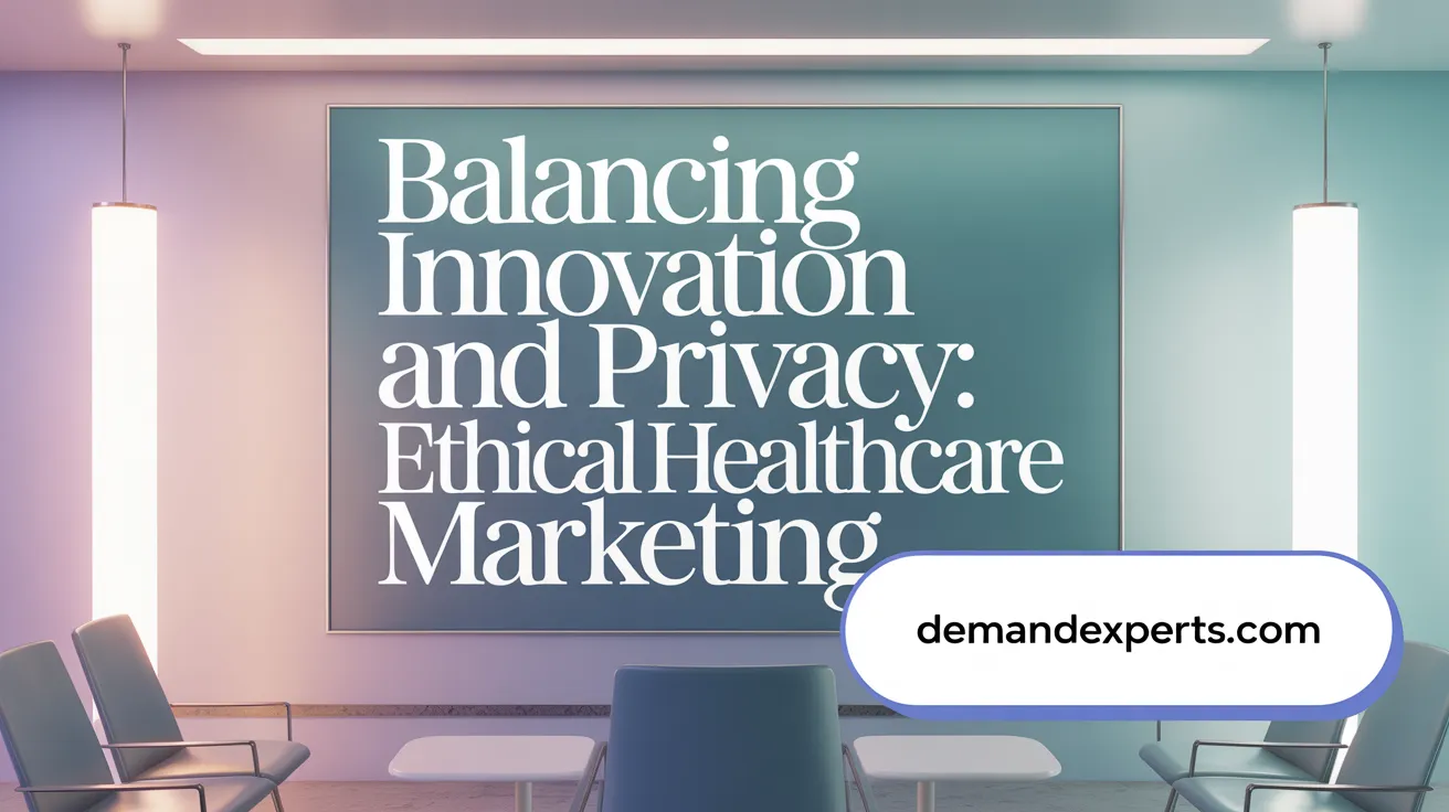 Balancing Innovation and Privacy: Ethical Healthcare Marketing