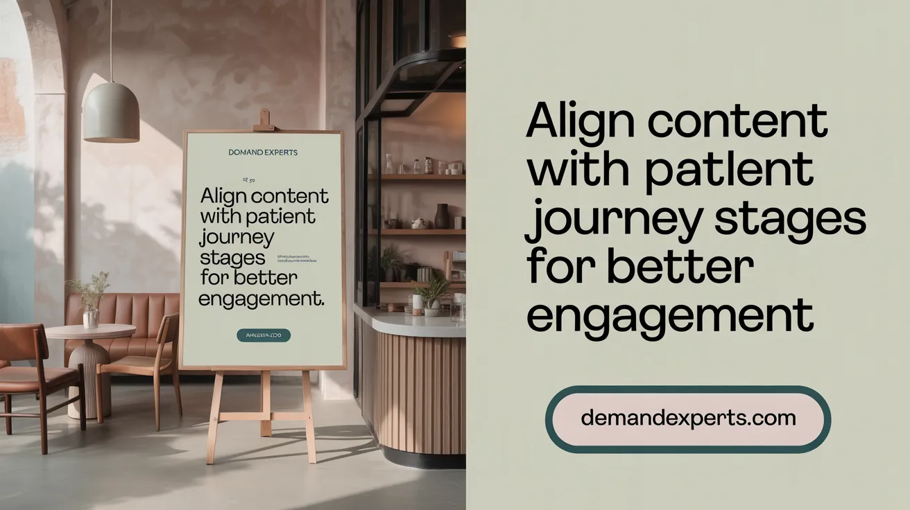 Align Content with Patient Journey Stages for Better Engagement