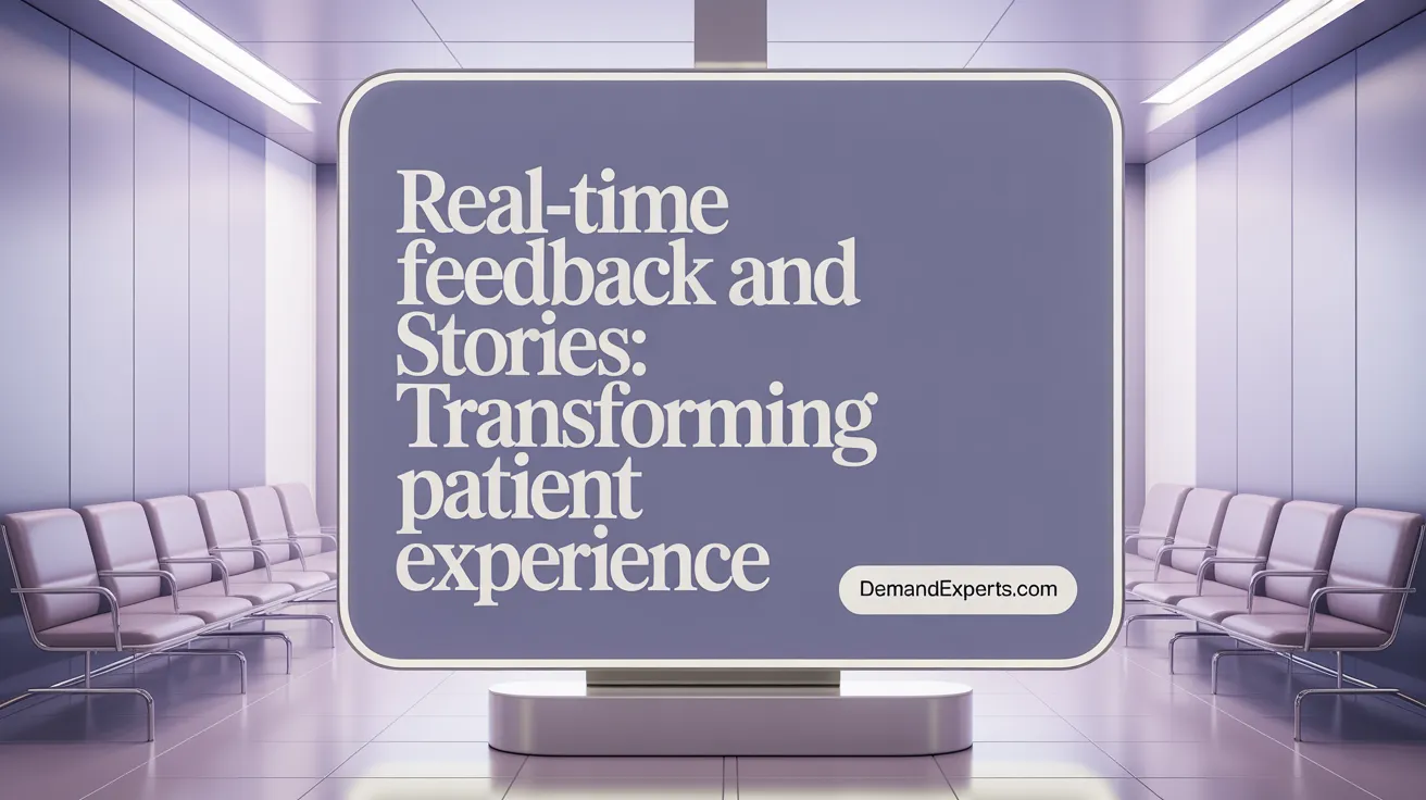 Real-Time Feedback and Stories: Transforming Patient Experience