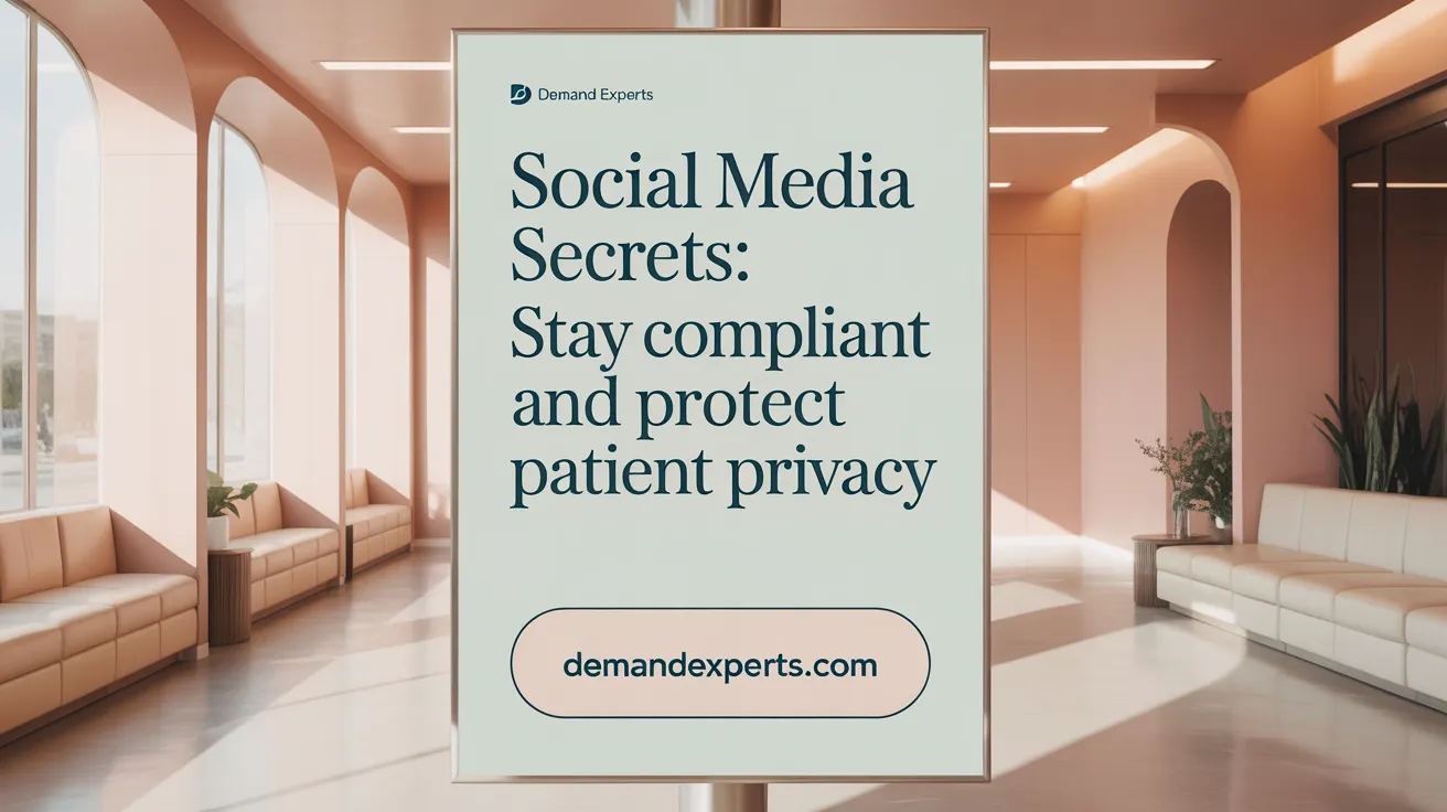 Social Media Secrets: Stay Compliant and Protect Patient Privacy