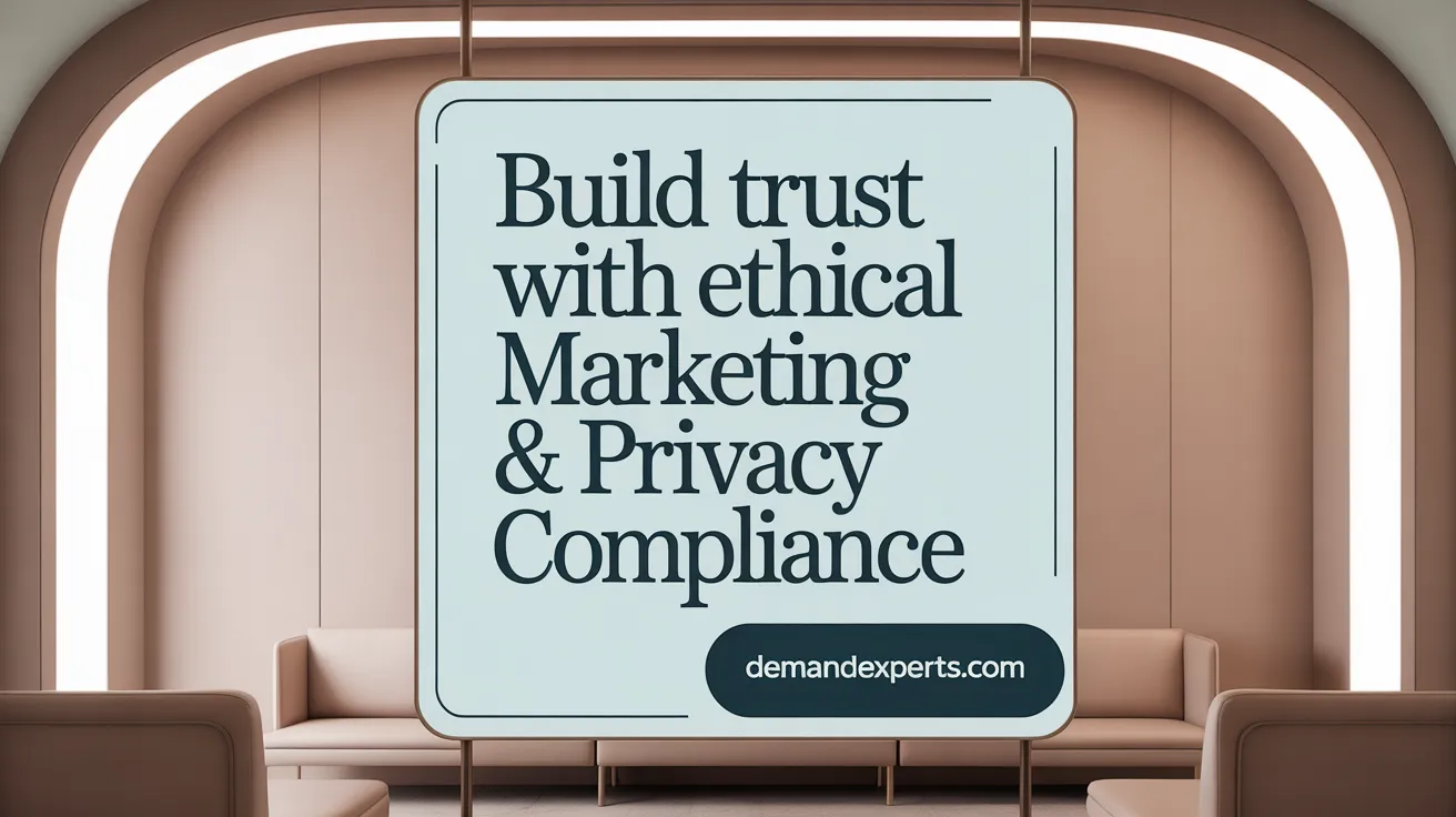 Build Trust with Ethical Marketing &amp; Privacy Compliance