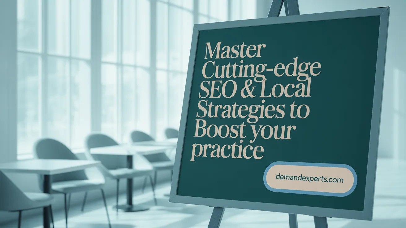 Master Cutting-Edge SEO &amp; Local Strategies to Boost Your Practice