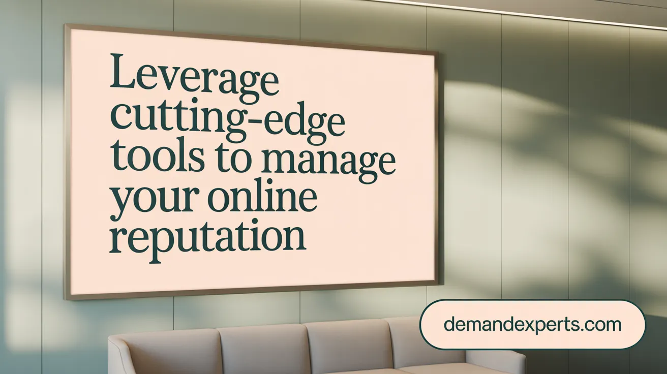 Leverage Cutting-Edge Tools to Manage Your Online Reputation