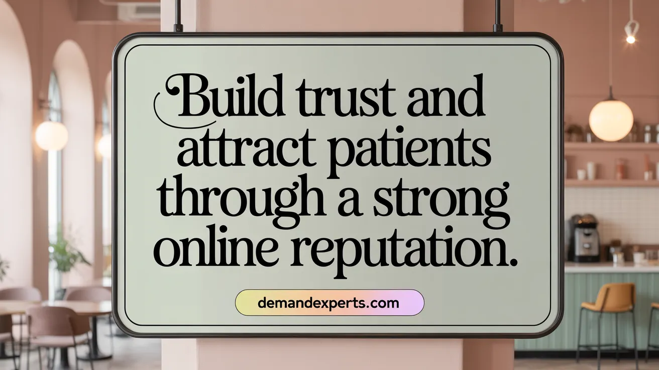 Build Trust and Attract Patients through a Strong Online Reputation